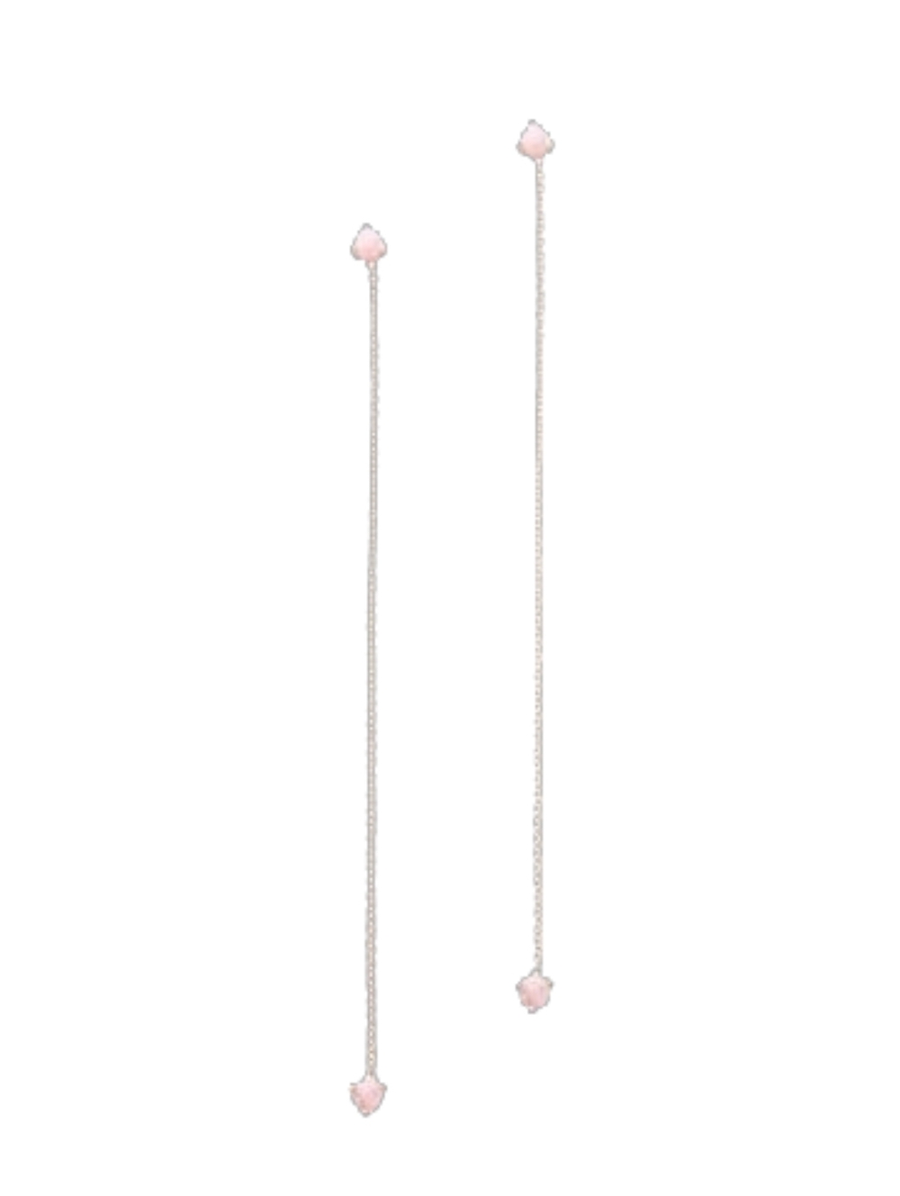 ISO Rosey West Pink Opal Drop Earrings